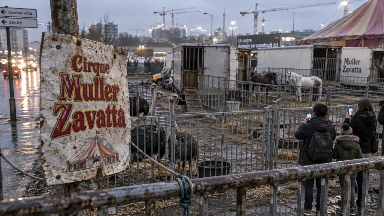 Le cirque Muller Zavatta à Toulouse, entre curiosité et critiques animalistes
