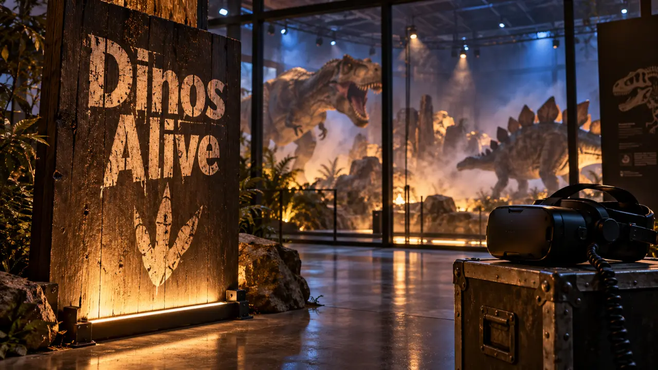 Dinos Alive ouvre à Portet-sur-Garonne avec 40 dinosaures animés