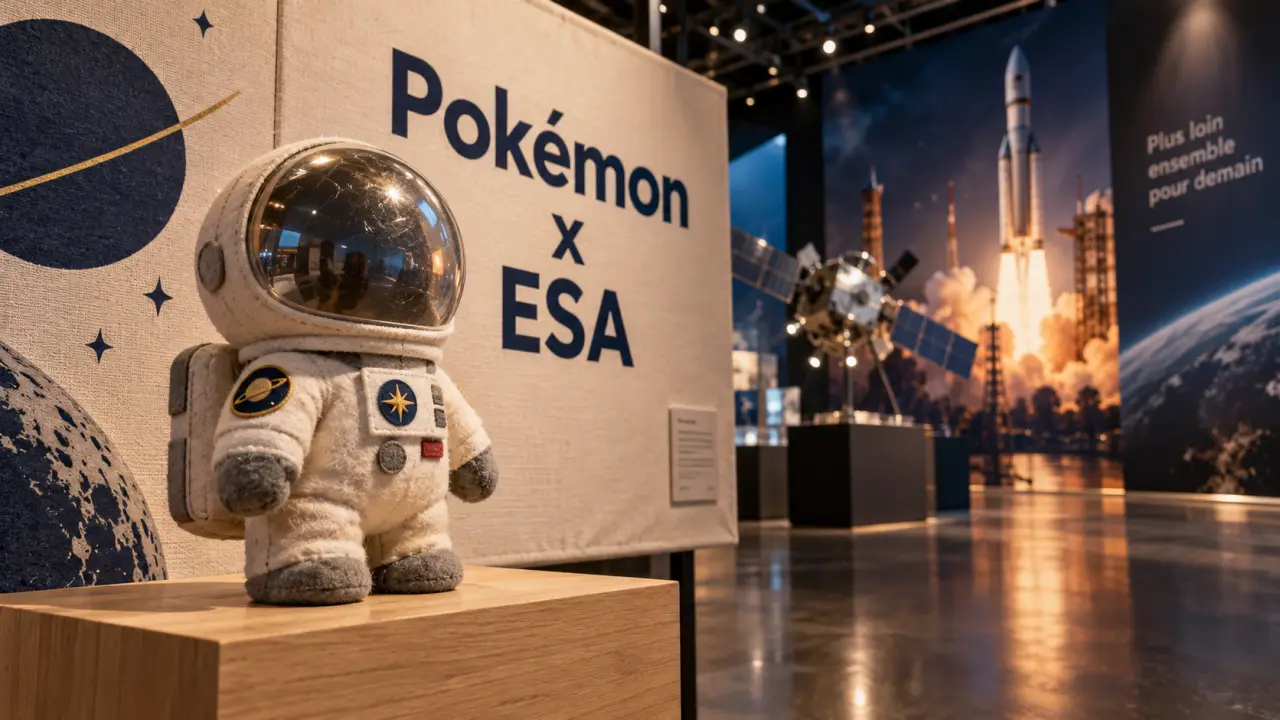 Pokémon x ESA : une exposition spatiale à voir à la Cité de l’Espace