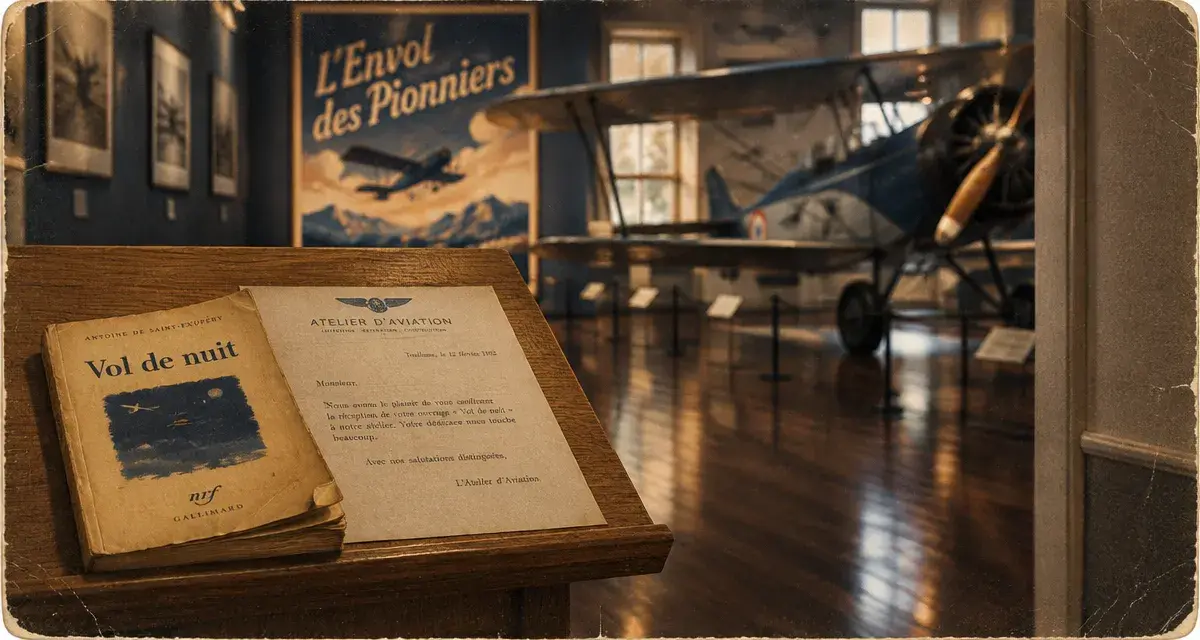 Une exposition Saint-Exupéry ouvre samedi à L’Envol des Pionniers