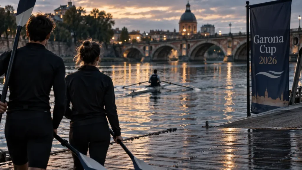 Garona Cup 2026 : l’aviron étudiant en duel sur la Garonne ce samedi