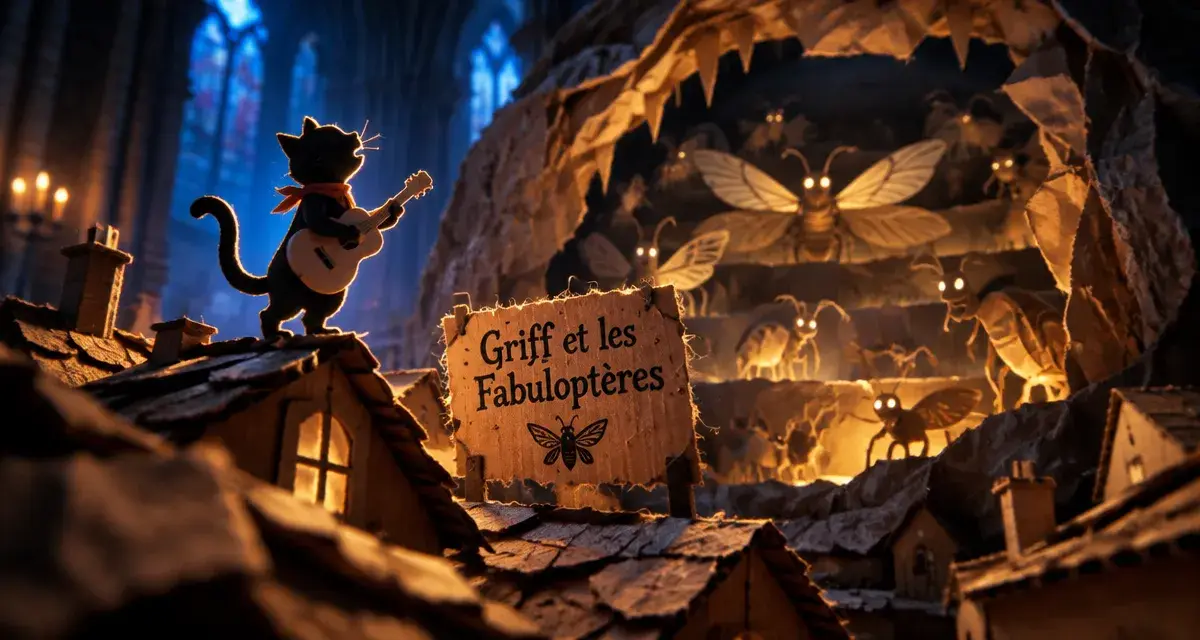 Griff et les Fabuloptères, un spectacle visuel et musical au Gesù