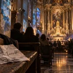 Invisible arrive à l’église du Gesù pour les fêtes à Toulouse