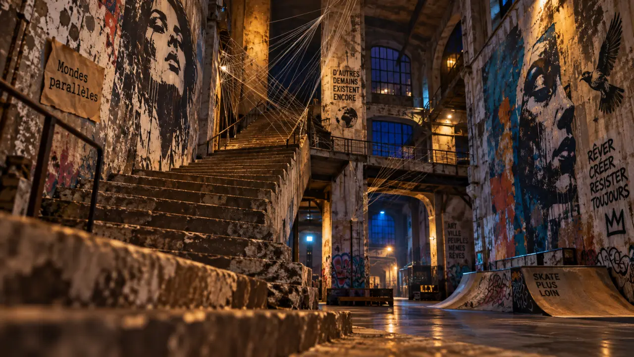 LayUp réunit 70 artistes sur 5 000 m² dans un ancien bâtiment à Toulouse