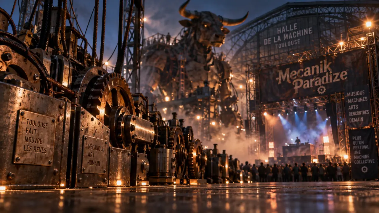 Mecanik Paradize : concerts et machines vivantes jusqu’à dimanche à Toulouse