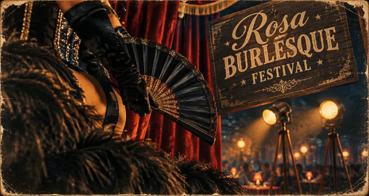 Le Rosa Burlesque Festival arrive à Toulouse du 16 au 18 octobre