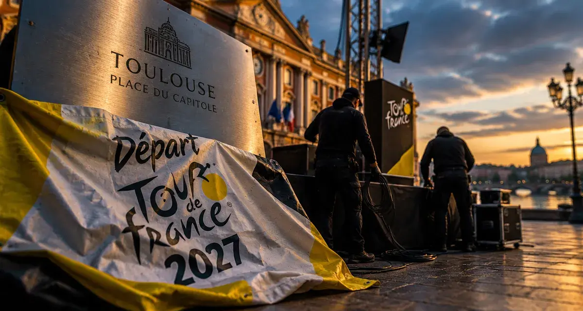 Tour de France 2027 : Toulouse accueillera un départ d’étape
